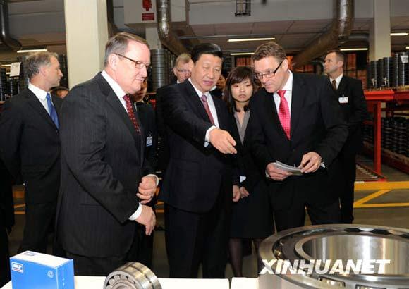 Vice President of People's Republic of China visited SKF