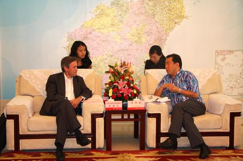 Li Guoliang meets with Finnish Consul General to Guangzhou
