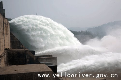 The 10th water and sediment regulation of Yellow River began