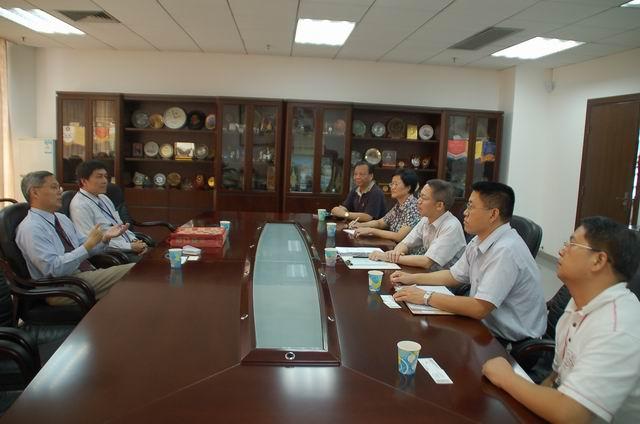 Dean of Yuan Ze University visits GDUT