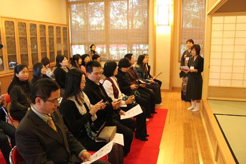 Japan  Omotesenke  Tea  Ceremony  Held  by  FALC