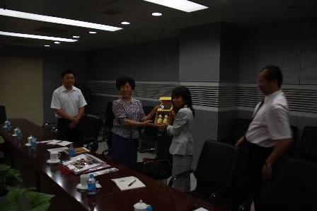 The Chairman of Dongcheng District Tourism Administration Met The Osaka Tourism Exchange Bureau Joint Visiting Delegation