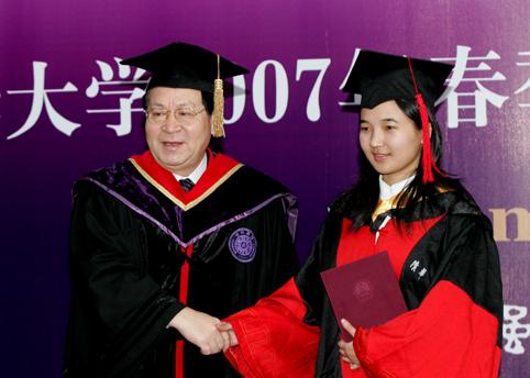 2007 Spring Commencement Ceremony for Graduate Students