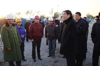 Tianjin Officials Visit Jobsite of SBC-MCC
