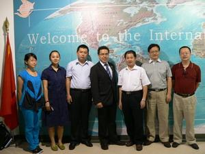 Mr. Terence Wang, Project Manager of UBC Visiting Jinan University