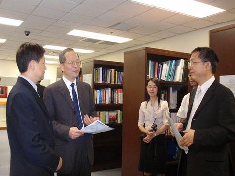 President Yu Shicheng Visits HKSOA and HK PolyU