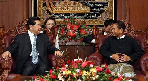 Chinese Top Political Advisor Meets Myanmar Official on Bilateral Ties