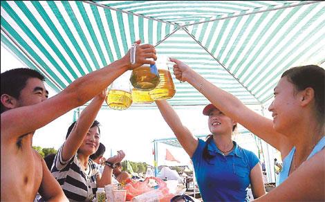 Brewers toast world cup as beer sales soar in first half