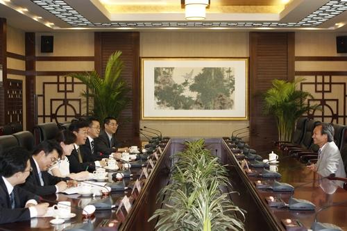 Vice Minister Zhang Taolin Meets with Dr. Alan S. Paau, Vice President of Cornell University