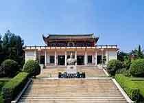 Zheng Chenggong travels in the memorial museum  Xiamen of China