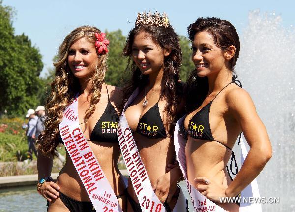 Celine Leflamme crowned 2010 Miss Chin Bikini International