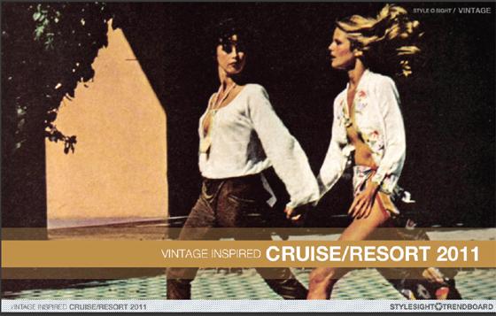 Stylesight Trendboard: Vintage Inspired Cruise/ Resort2011