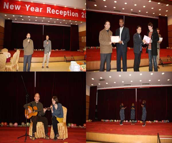 The International Office Holds New Year Reception for International Students