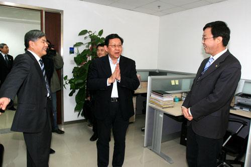Minister Chen Deming Inspecting CHINCA