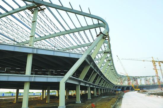 Xinqiao International Airport builds new terminal