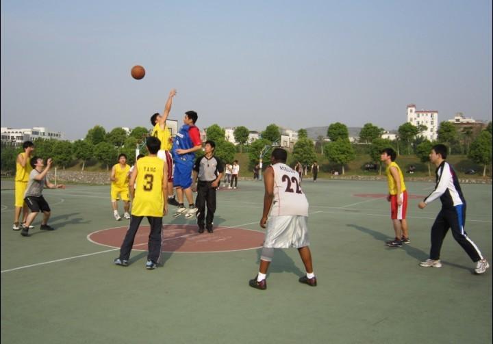 Friendly Basketball Match at SGU