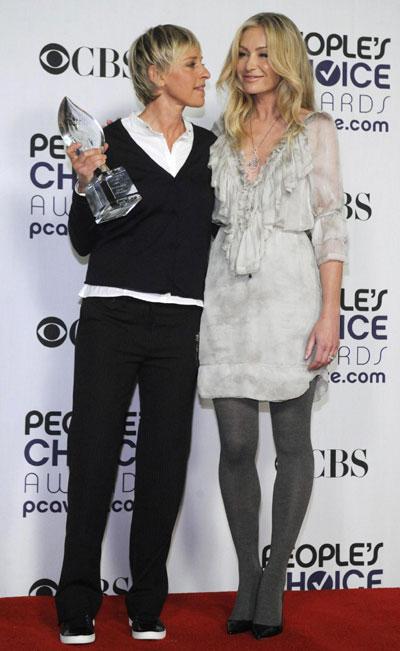 Celebs arrive at the 35th annual People's Choice awards in L.A.