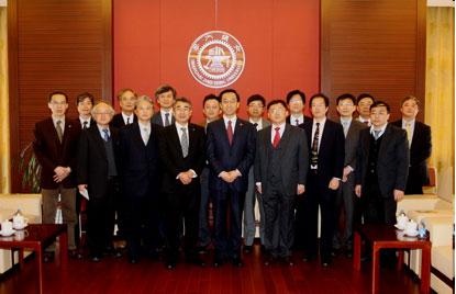 President of Yokohama National University Kunio Suzuki Led a Delegation to Visit SJTU
