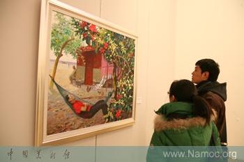 Artists of Lijiang painting school reflect the appeal of the city of Fangchenggang