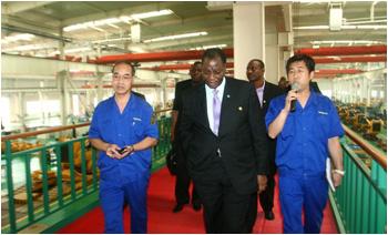 NIGERIA TRADING DELEGATION VISIT SHANTUI