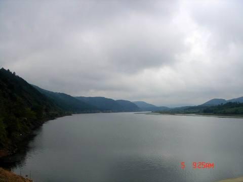 Blue and green Yi river  Mt.Huang in Anhui of China