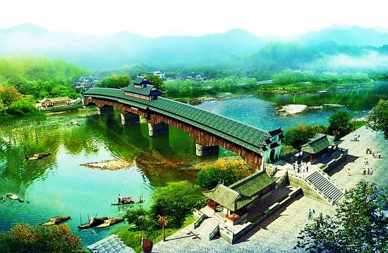 The Only Gallery Bridge With Zhuangyuan Inscriptions will Reappear in China