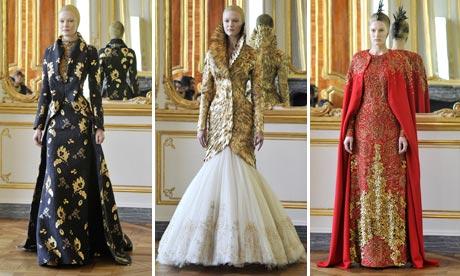 Alexander McQueen's last collection unveiled on Paris catwalk