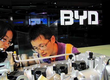BYD's profit plummets as industry sales drop