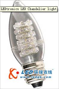 LEDtronics Unveils New SMD LED Chandelier Bulbs