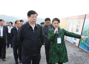 Jiang Yikang, Secretary of Shandong Provincial Party Committee, inspected the site of Evergrande   s Xueye Project