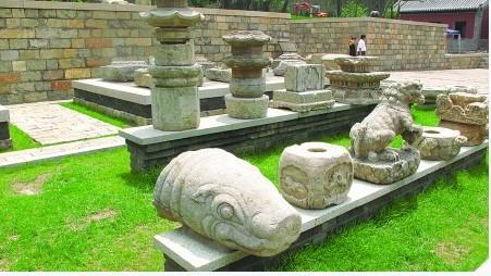 Three springs newly discovered in Lingyan Temple