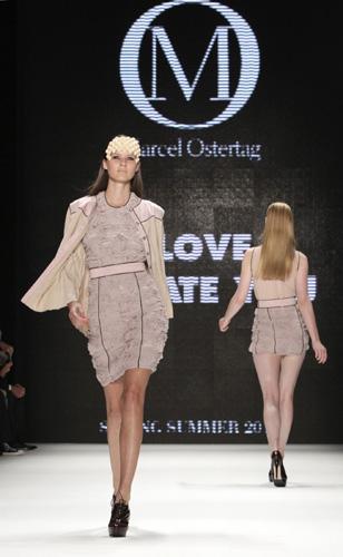 Marcel Ostertag's collections displayed at Berlin Fashion Week