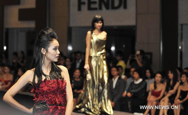 Fashion show featuring autumn & winter collections in Hong Kong