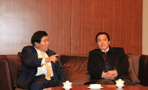 President Su Zhiwu Met with General Secretary of the Korea Foundation for Advanced Studies Jin Zailie