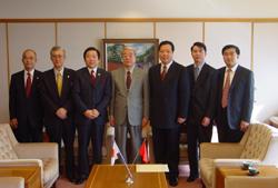President of Tasly Group had business trip in Japan