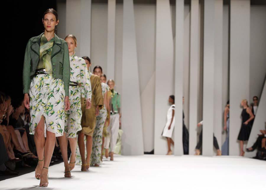 Carolina Herrera collection at New York Fashion Week