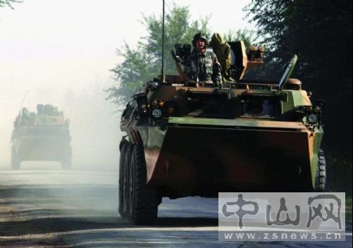 PLA take part in military drill