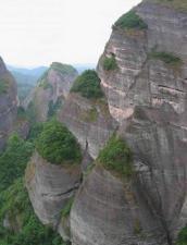 The octagonal stockaded village travels  Shaoyang of China