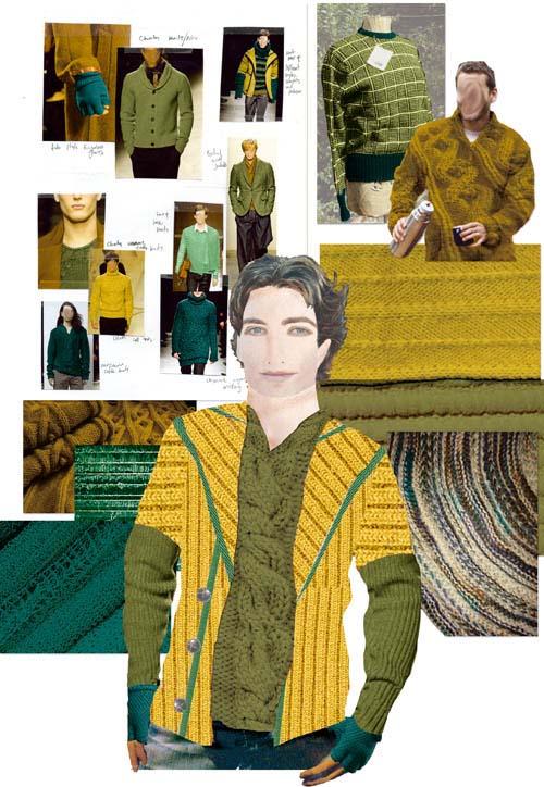 The 2009/10 men's knitted fashion trends winter theme