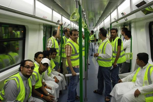 Mekkah metro constructed by China Railway Holding Co., Ltd., started formal operation on time