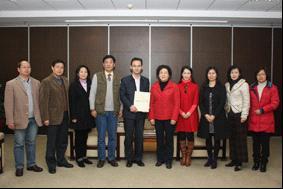 China Scholar Merchant League visits SCUT