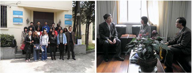 Ms. Mei-Chi Chen Piletz from JSU visited HHU