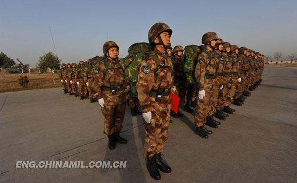 PLA three services in actual-combat assessment