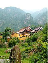 Nine sub temples travel  Chinese pool state