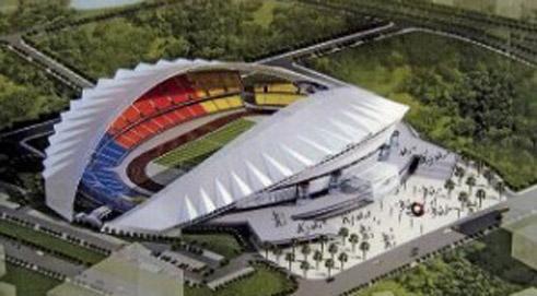 Stadium Monument of China-Costa Rica Friendship: President