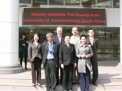 South  Africa  University  of  Johannesburg  Delegation  Visits  ECUST