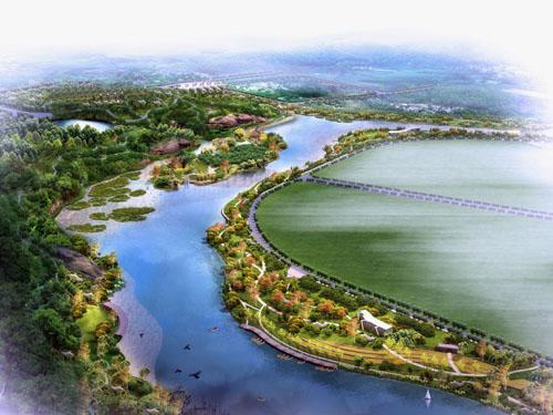 Luming Park, an Ecological Park to be Constructed