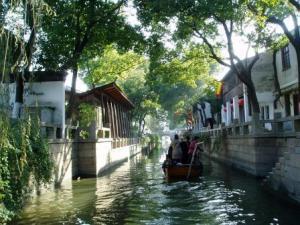 Travel in the ancient town of Tongli  Suzhou of China