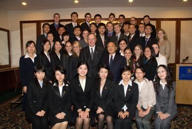 TU Students Attend 2007 George Bush China-U.S. Relations Conference