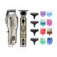 Waterproof Cordless Electric Hair Trimmer 10w Multifunctional For Men
